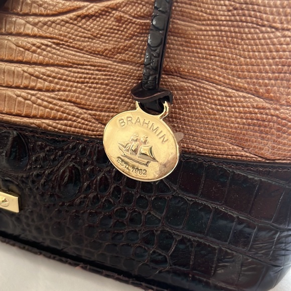 Brahmin Satchel with Extension Strap - Picture 2 of 7